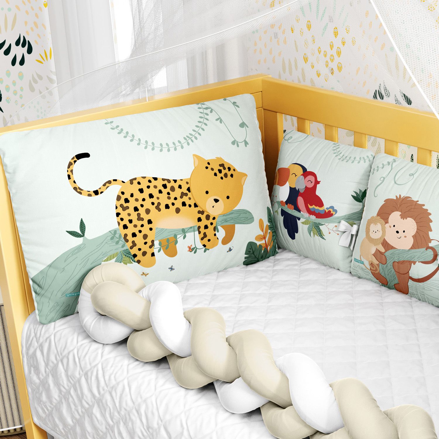 Kit Berço Amiguinhos da Fauna Brasileira