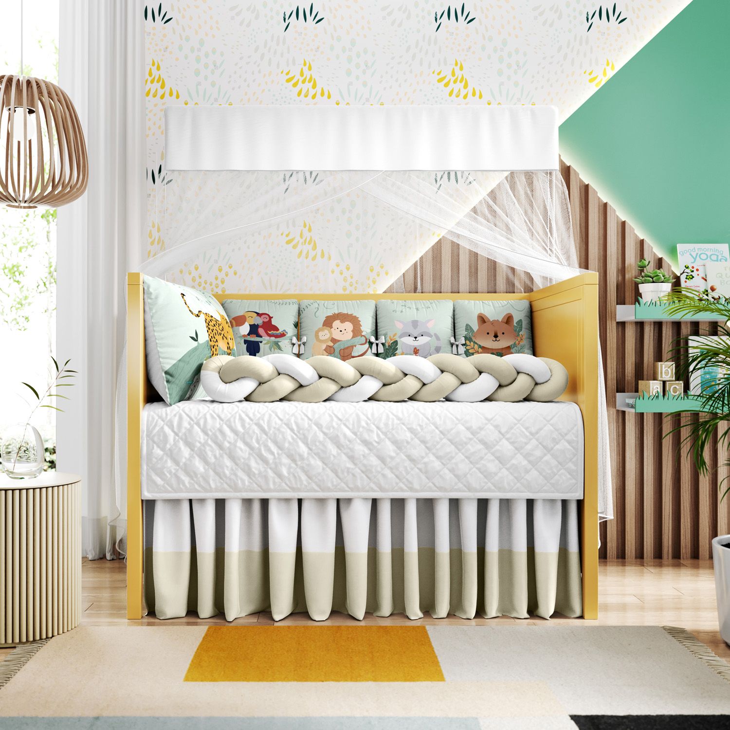 Kit Berço Amiguinhos da Fauna Brasileira