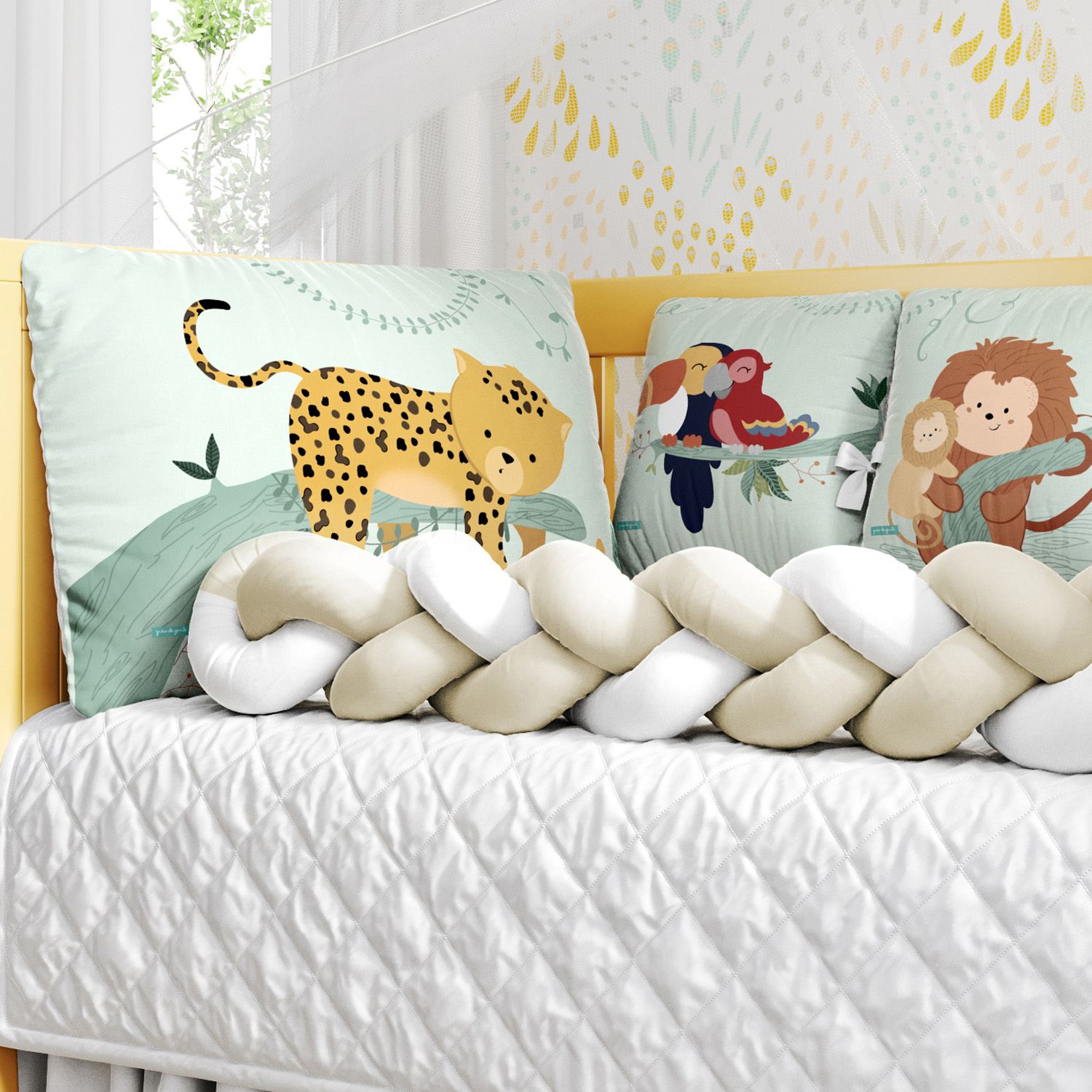 Kit Berço Amiguinhos da Fauna Brasileira