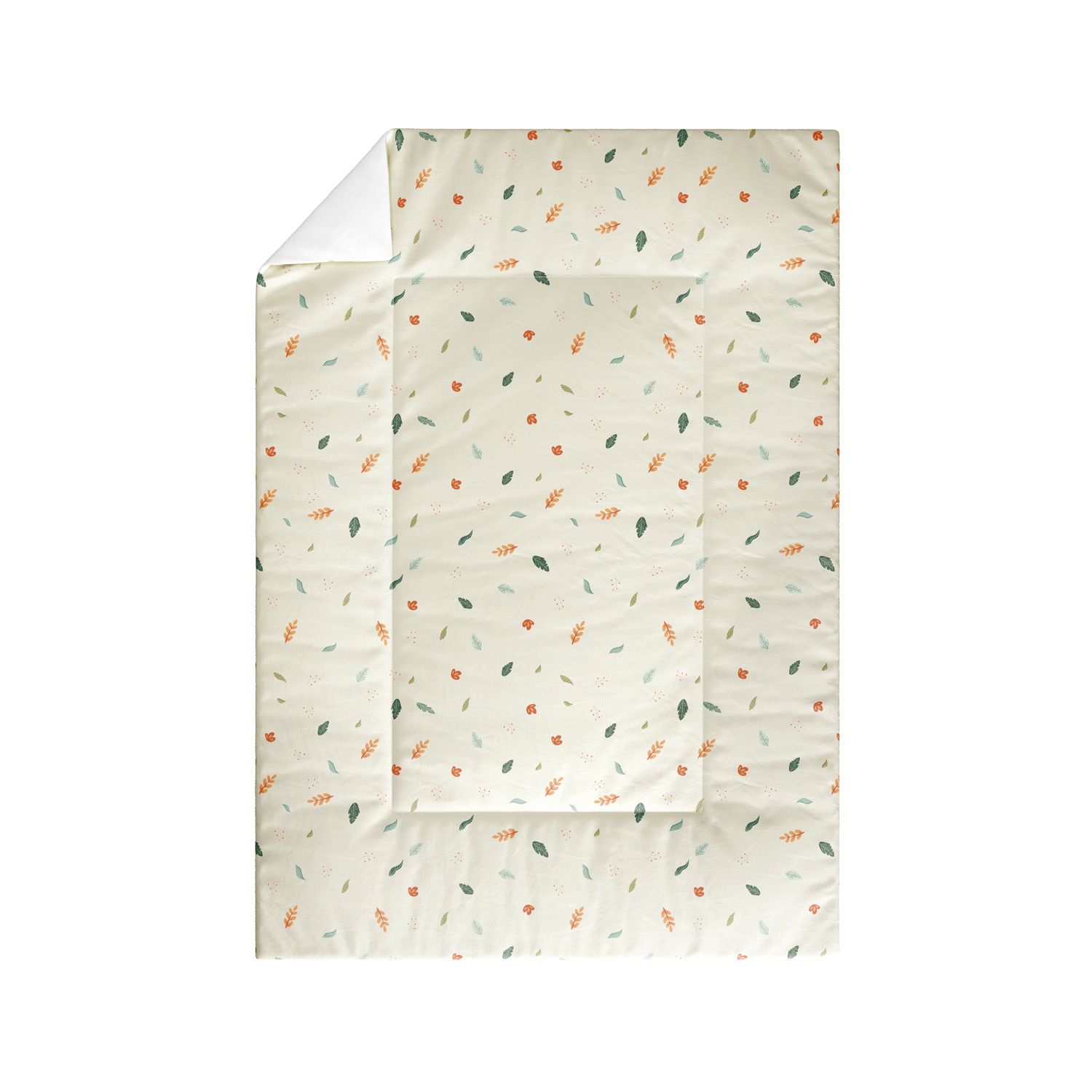 Edredom de Berço Folhas da Flora Brasileira