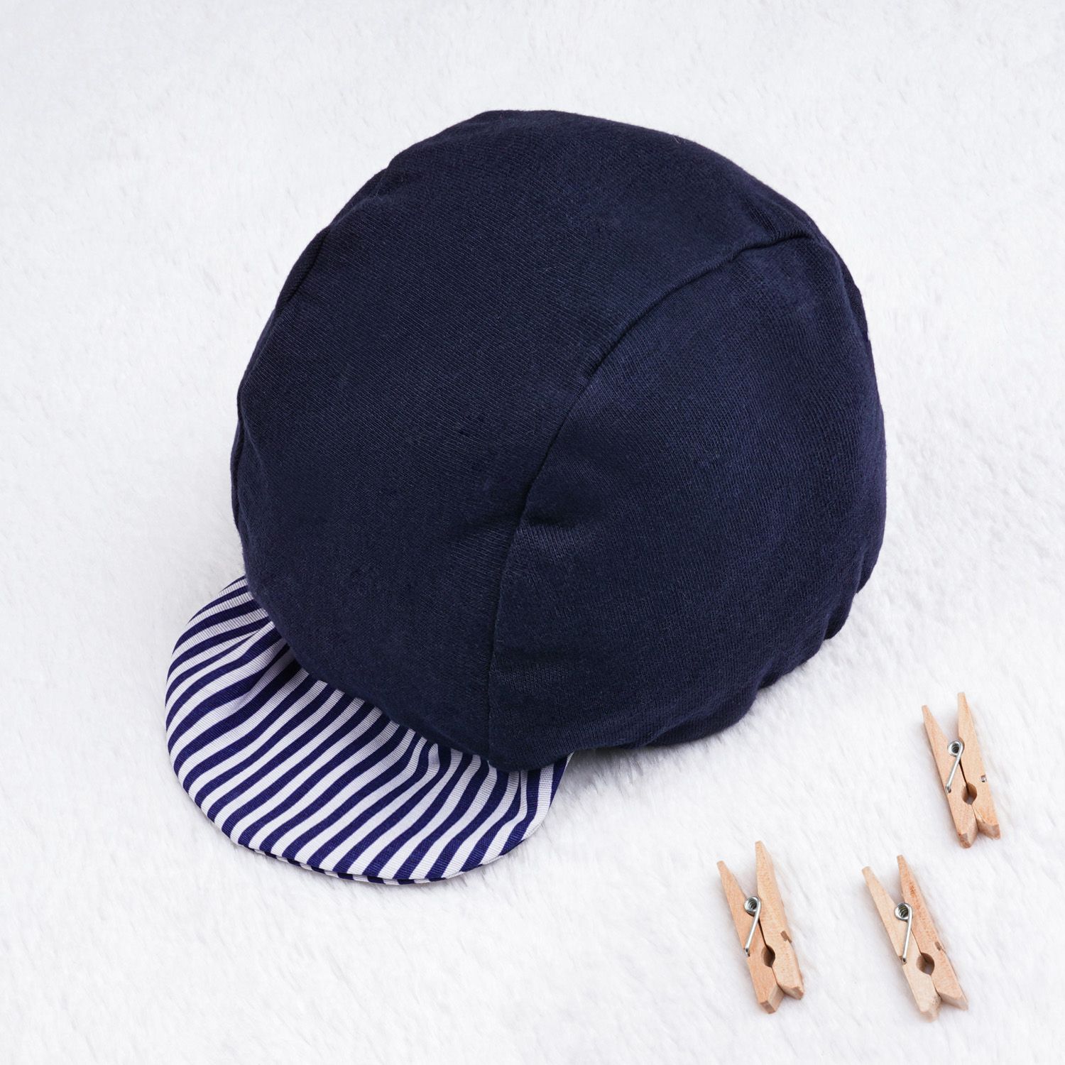 Saída Maternidade Menino Príncipe Azul Marinho 04 Peças