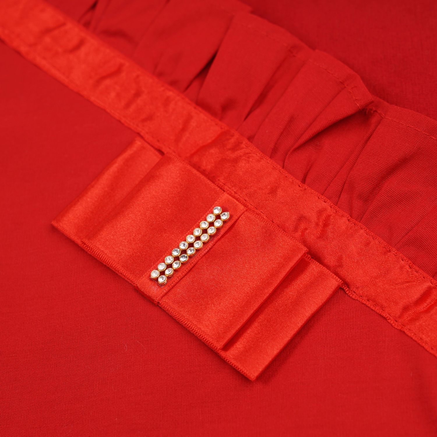 Saída Maternidade Imperatriz Vermelho 03 Peças