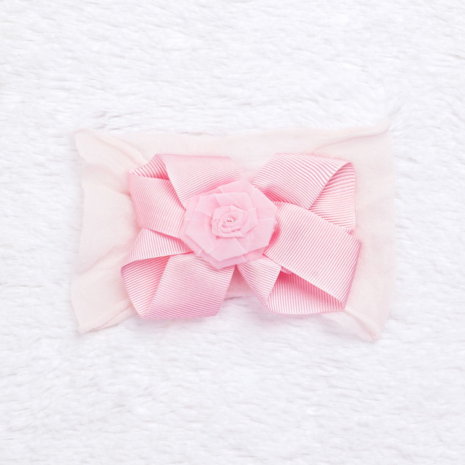 Saída Maternidade Renda Delicada Rosa 03 Peças