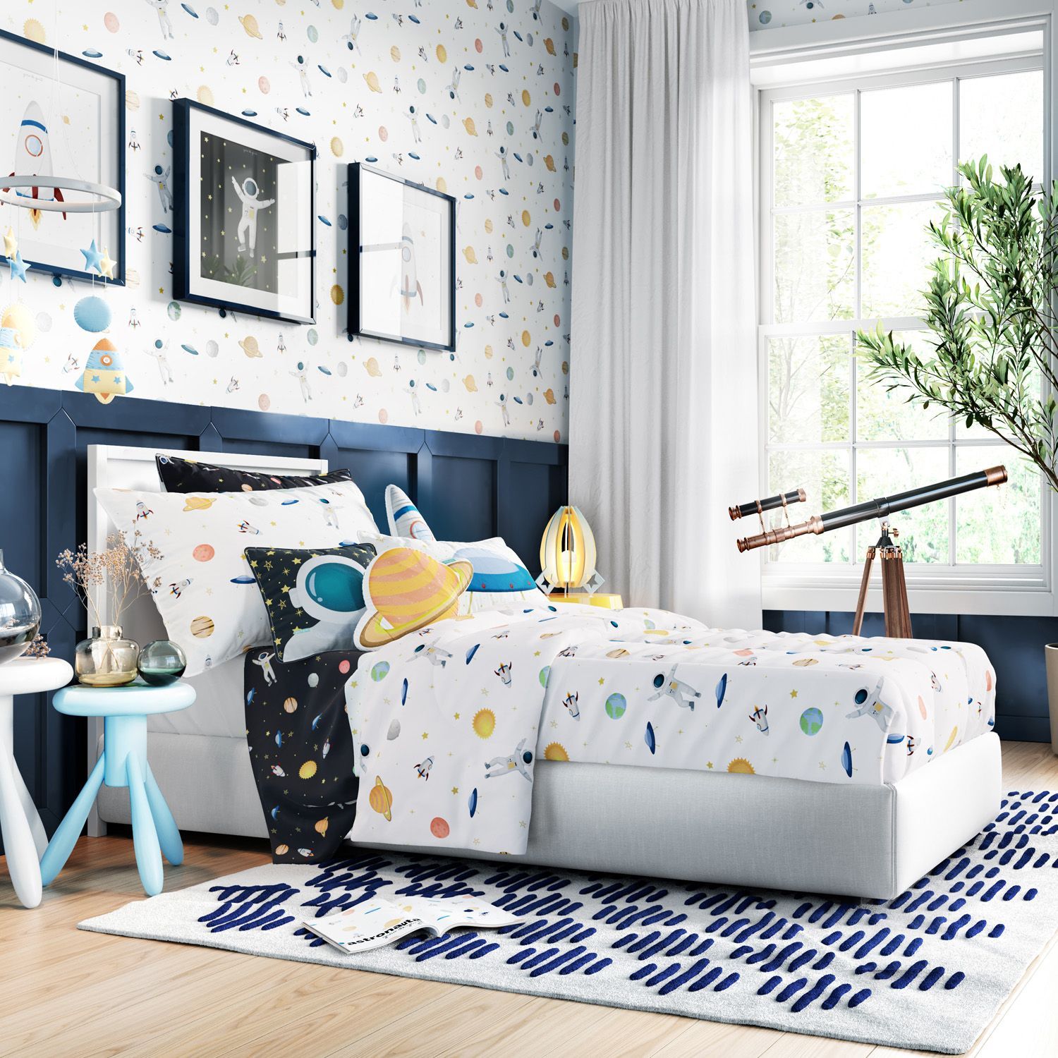 Almofada Redonda Planeta Vênus 30cm