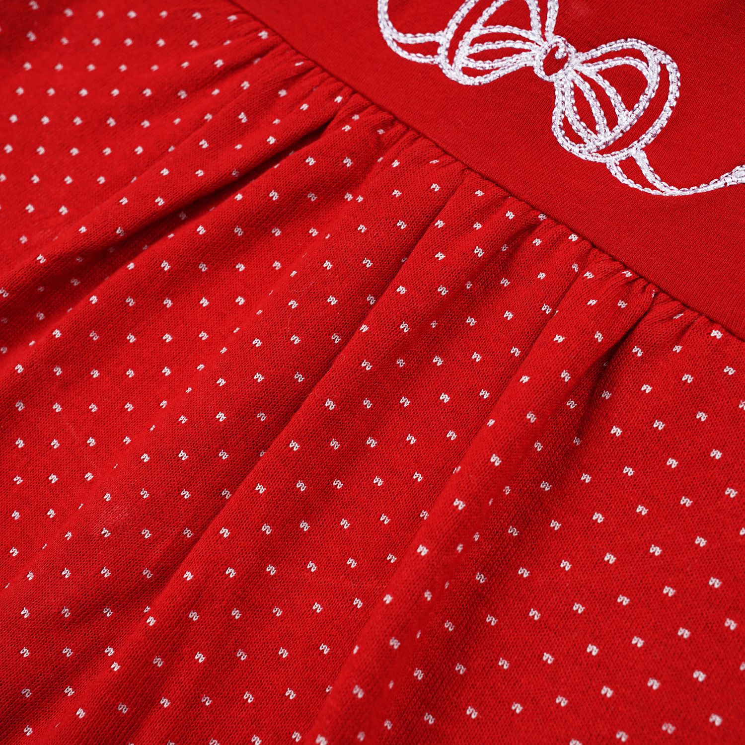 Saída Maternidade Lacinho Vermelho 02 Peças