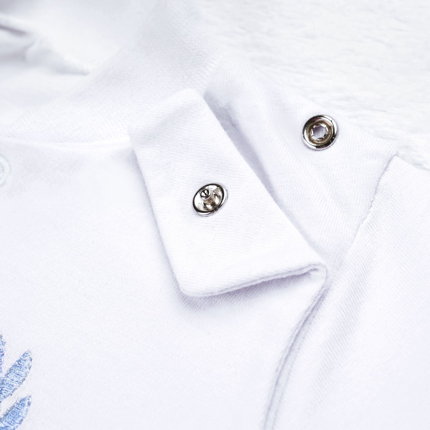 Macacão Ursinho Realeza Azul Bebê