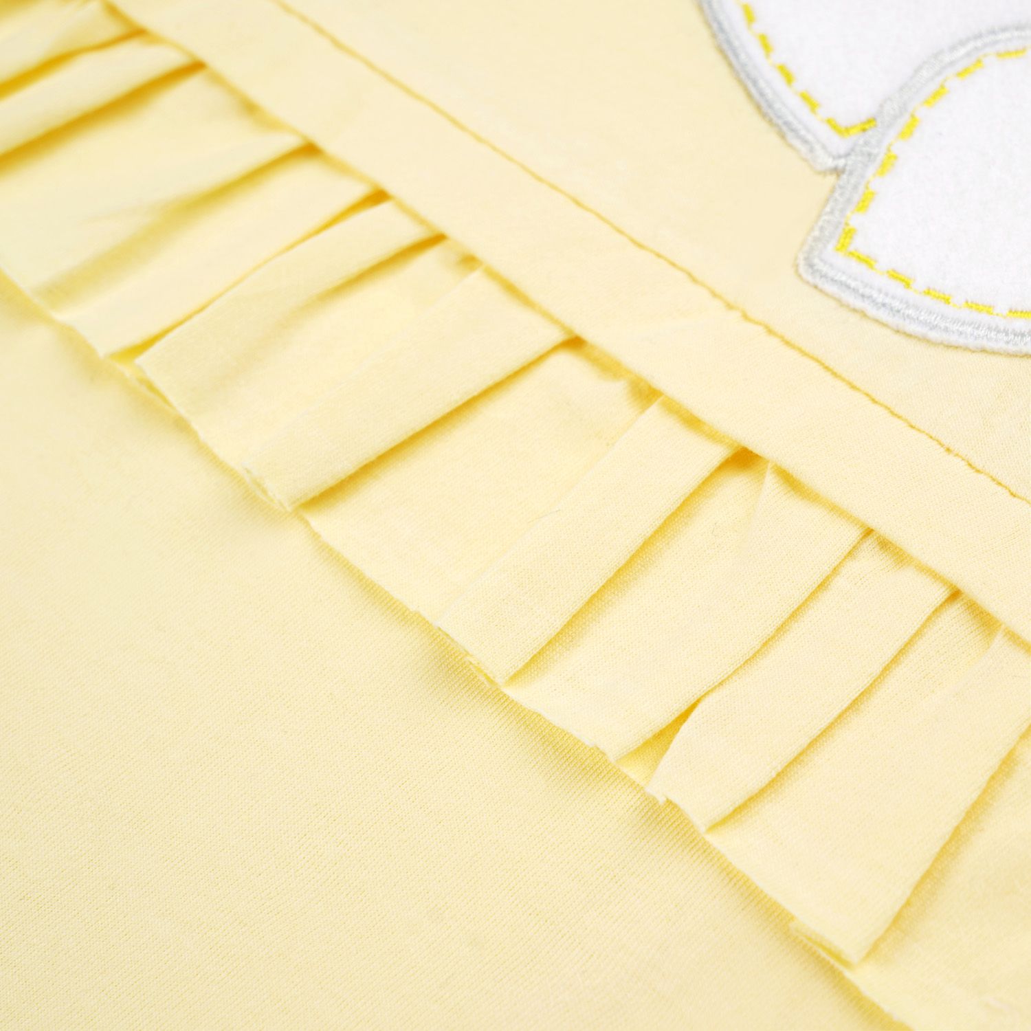 Macacão Coração de Princesa Amarelo