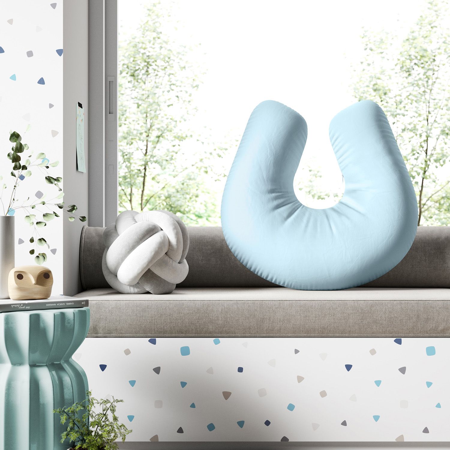 Almofada Amamentação Branca