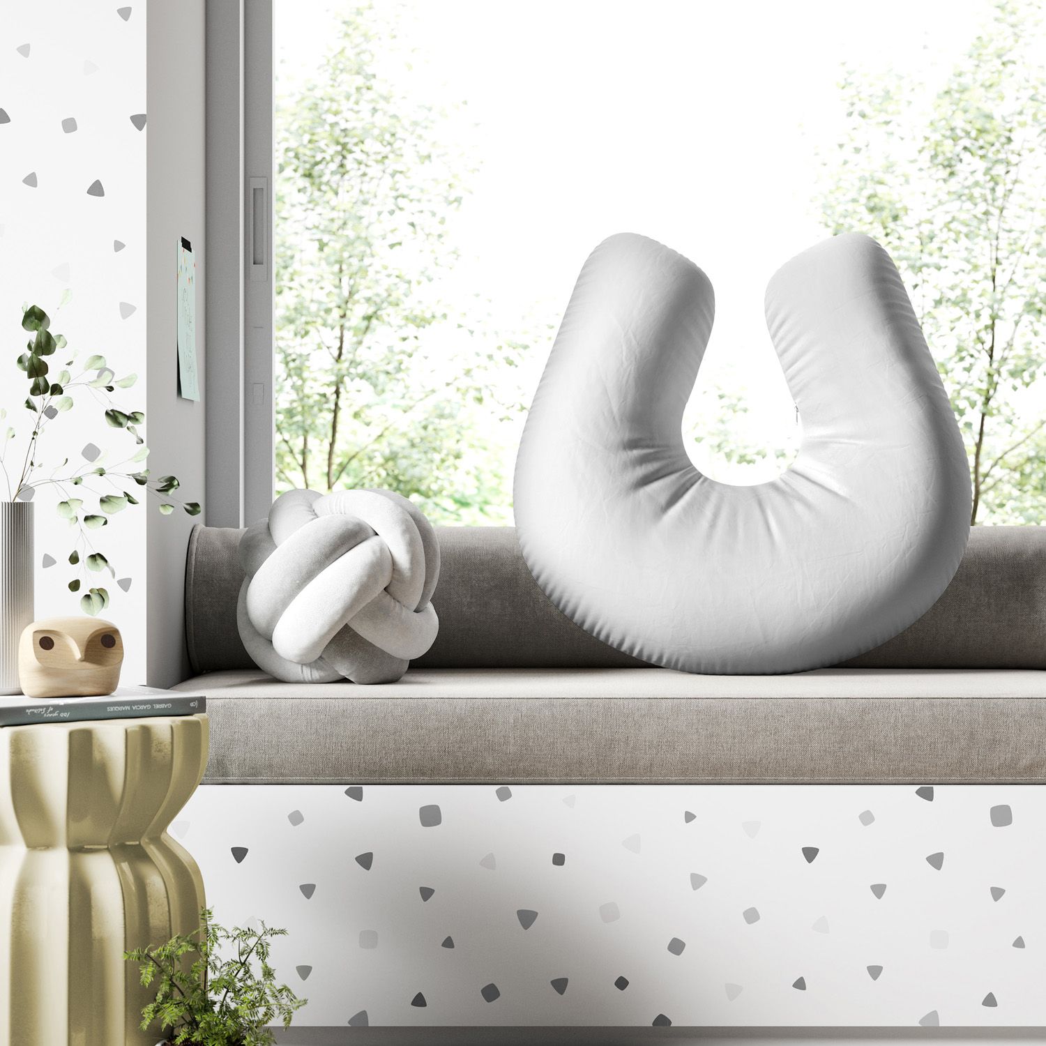 Almofada Amamentação Branca