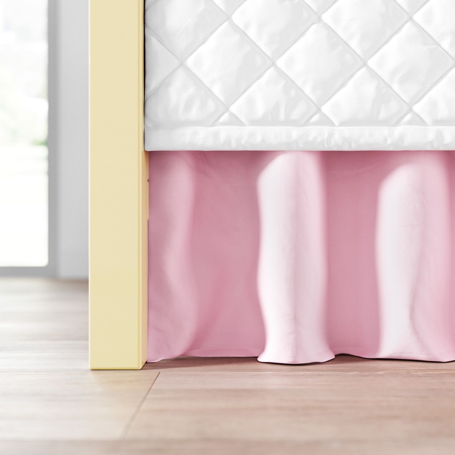 Saia de Cama Babá Cinza