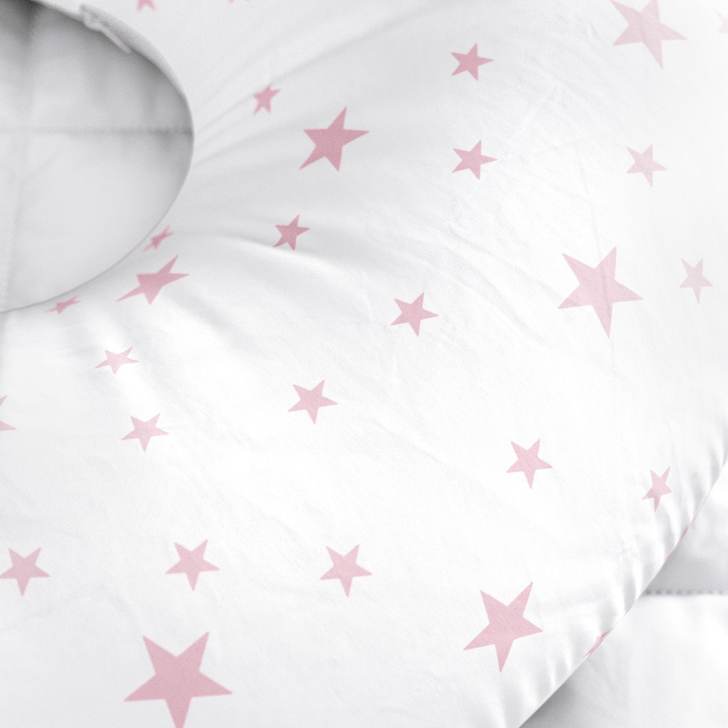 Almofada Amamentação Estrelinha Rosa