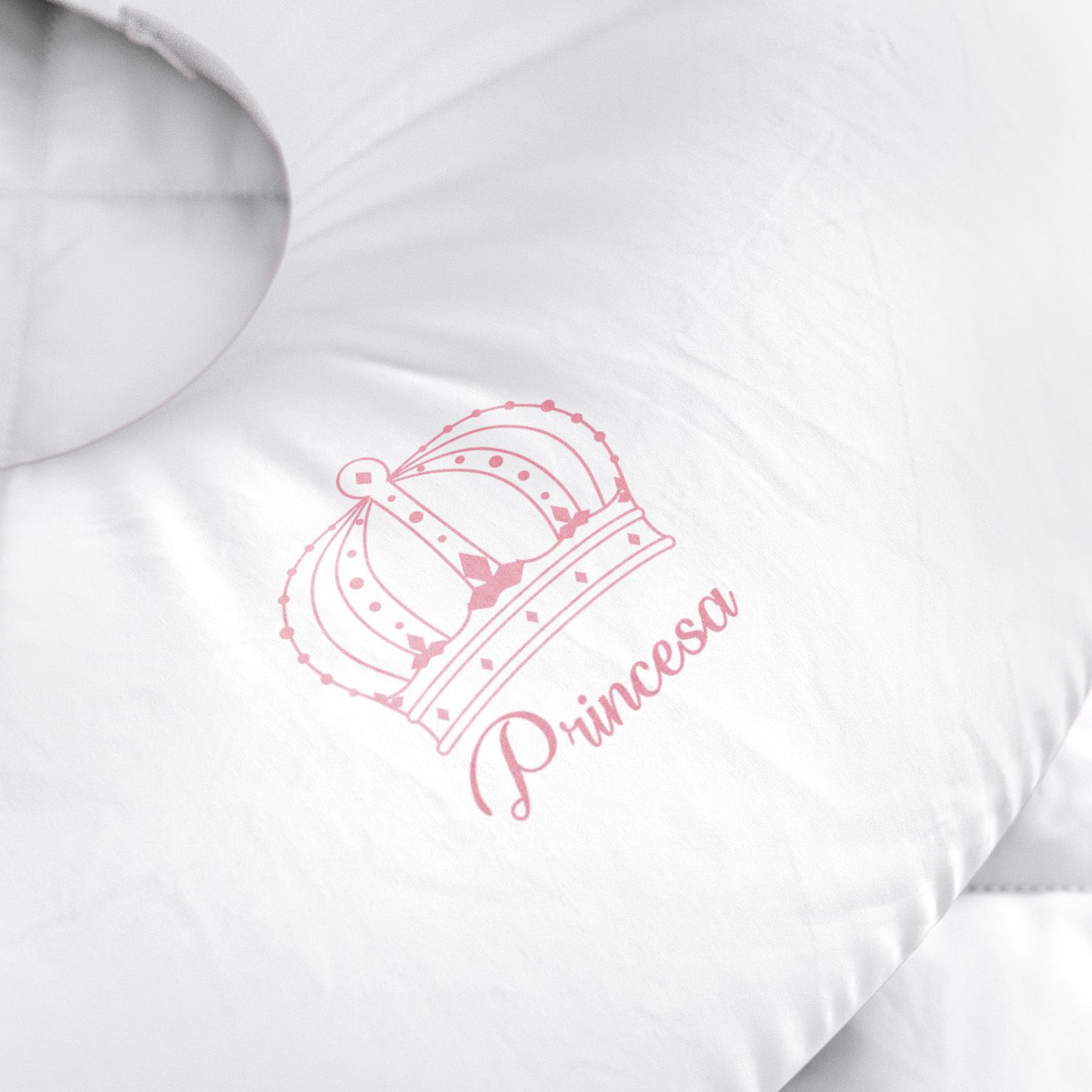 Almofada Amamentação Menina Princesa Rosa