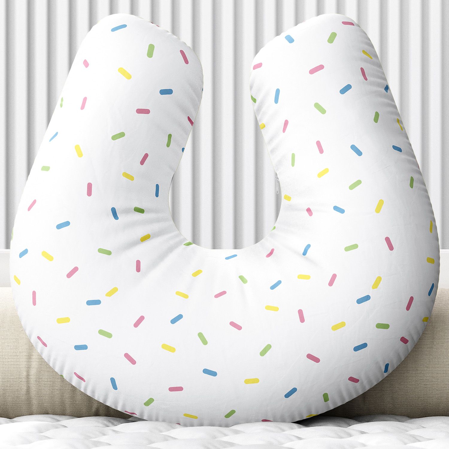 Almofada Amamentação Granulado Colorido