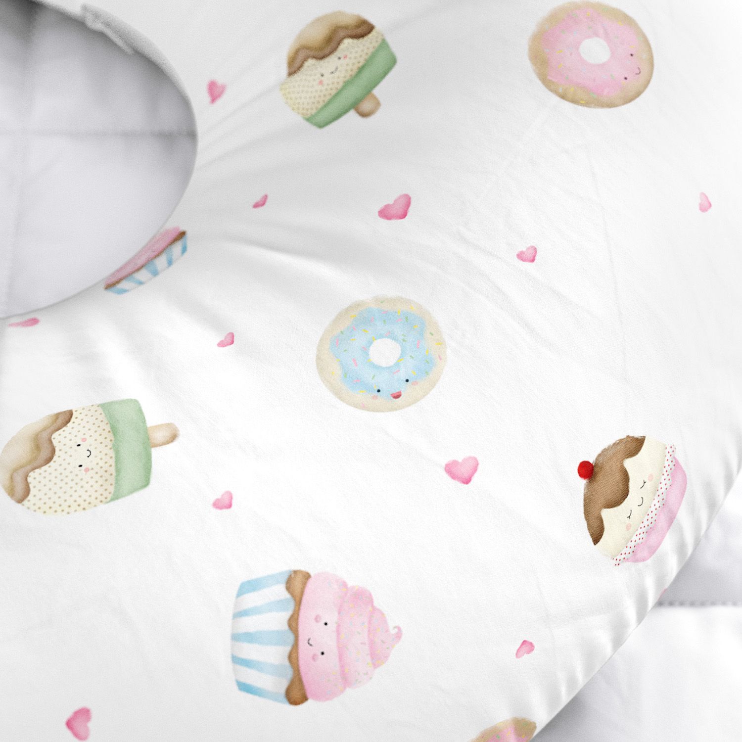 Almofada Amamentação Docinho Colorido