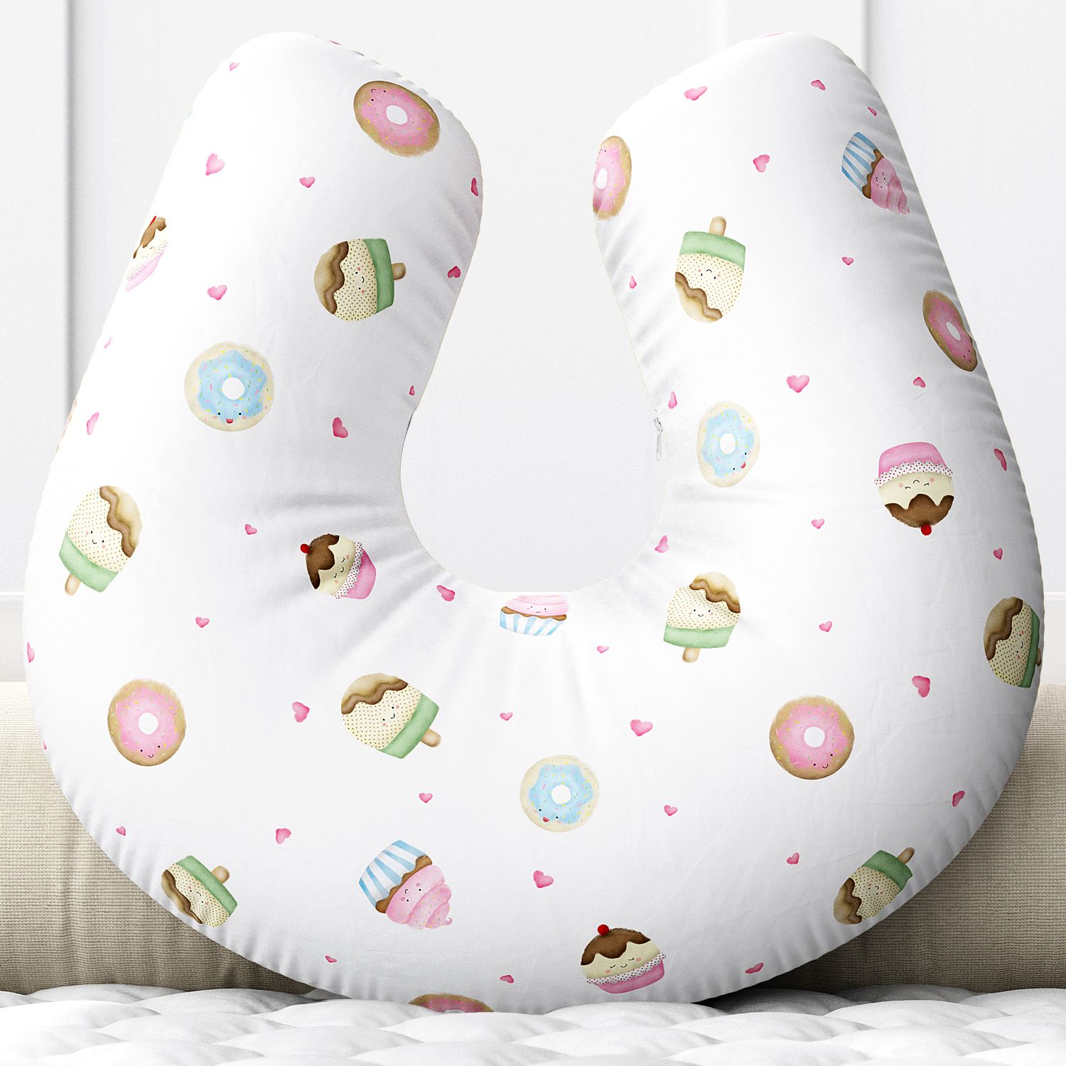 Almofada Amamentação Docinho Colorido