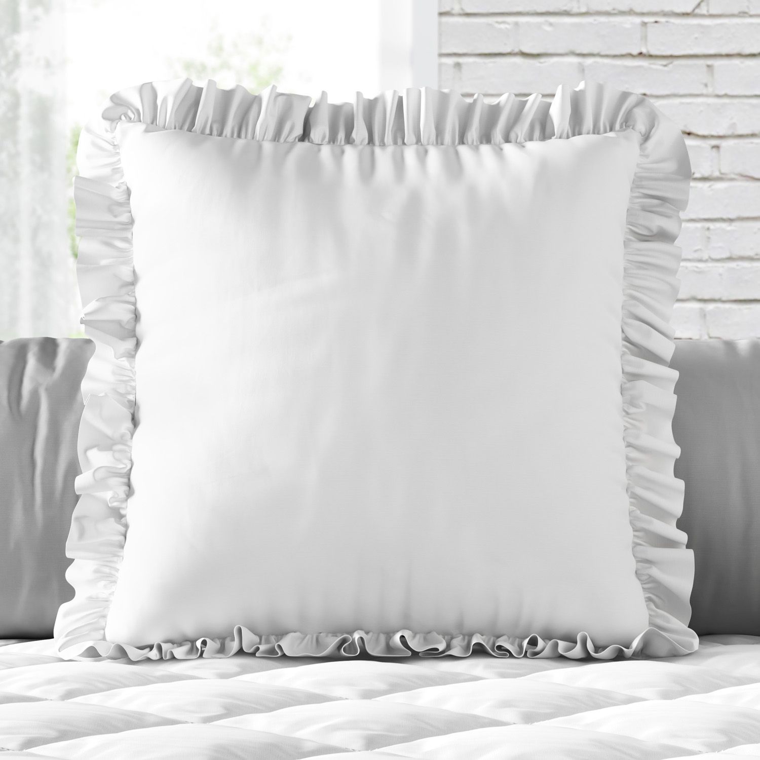 Almofada Quadrada Babadinho Rosa 38cm