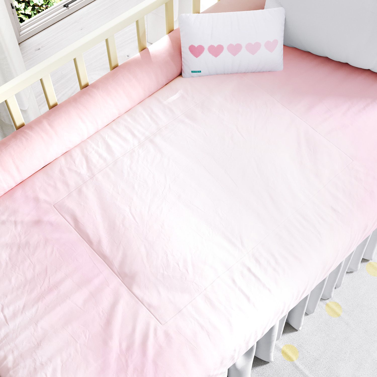 Edredom de Berço Tie Dye Azul