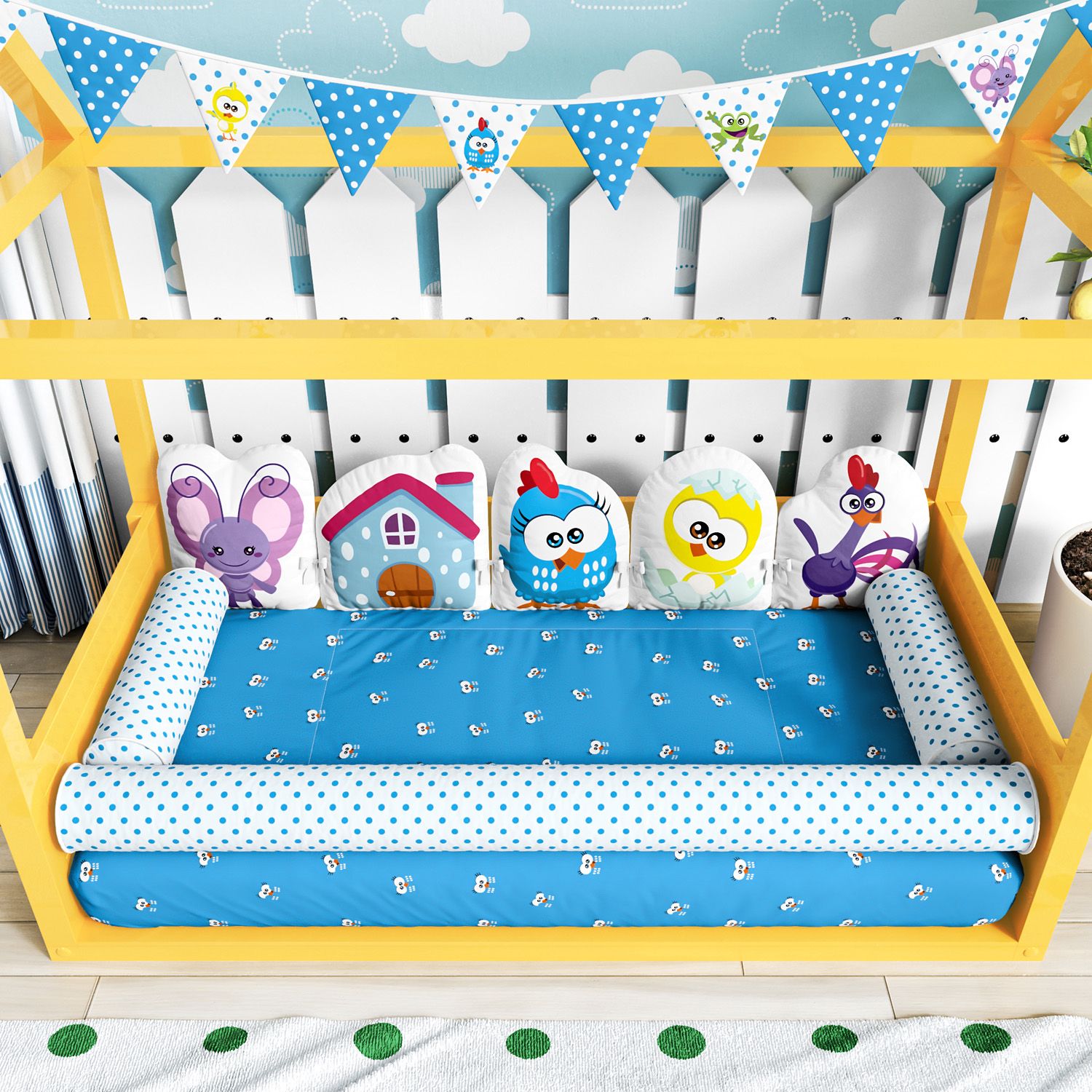 Kit Montessoriano Galinha Pintadinha Mini