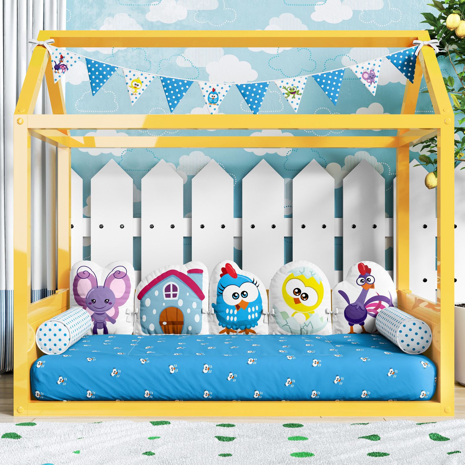 Kit Montessoriano Galinha Pintadinha Mini