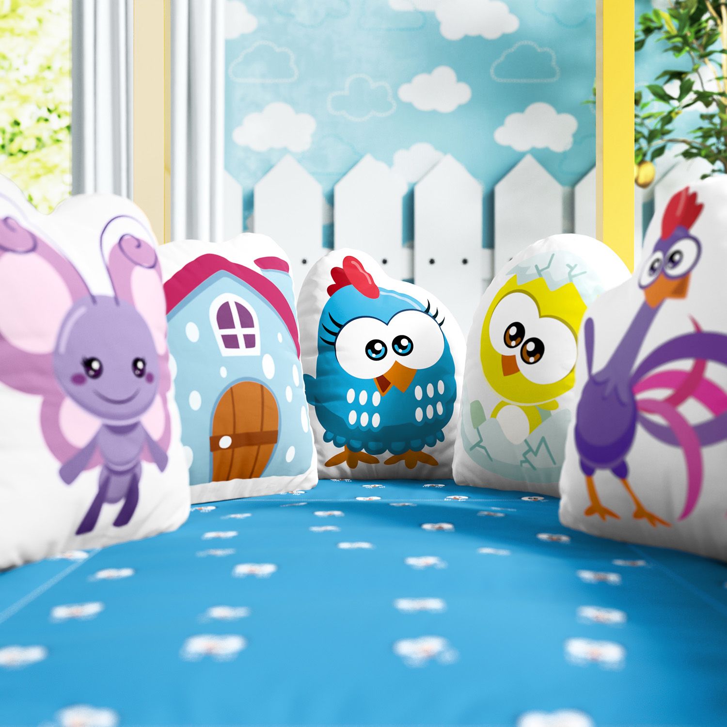 Kit Montessoriano Galinha Pintadinha Mini