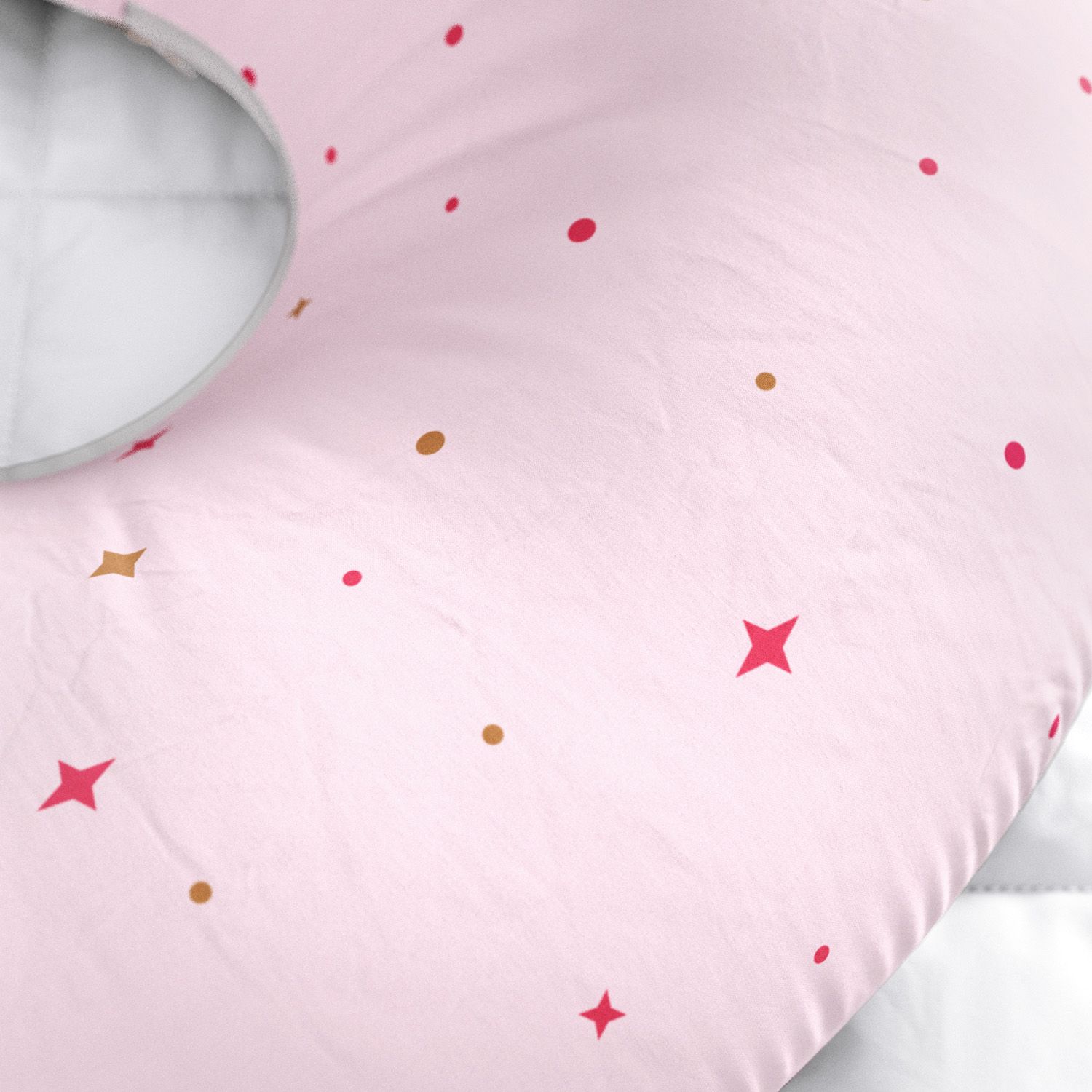 Almofada Amamentação Dupla Face Bailarinas Baby