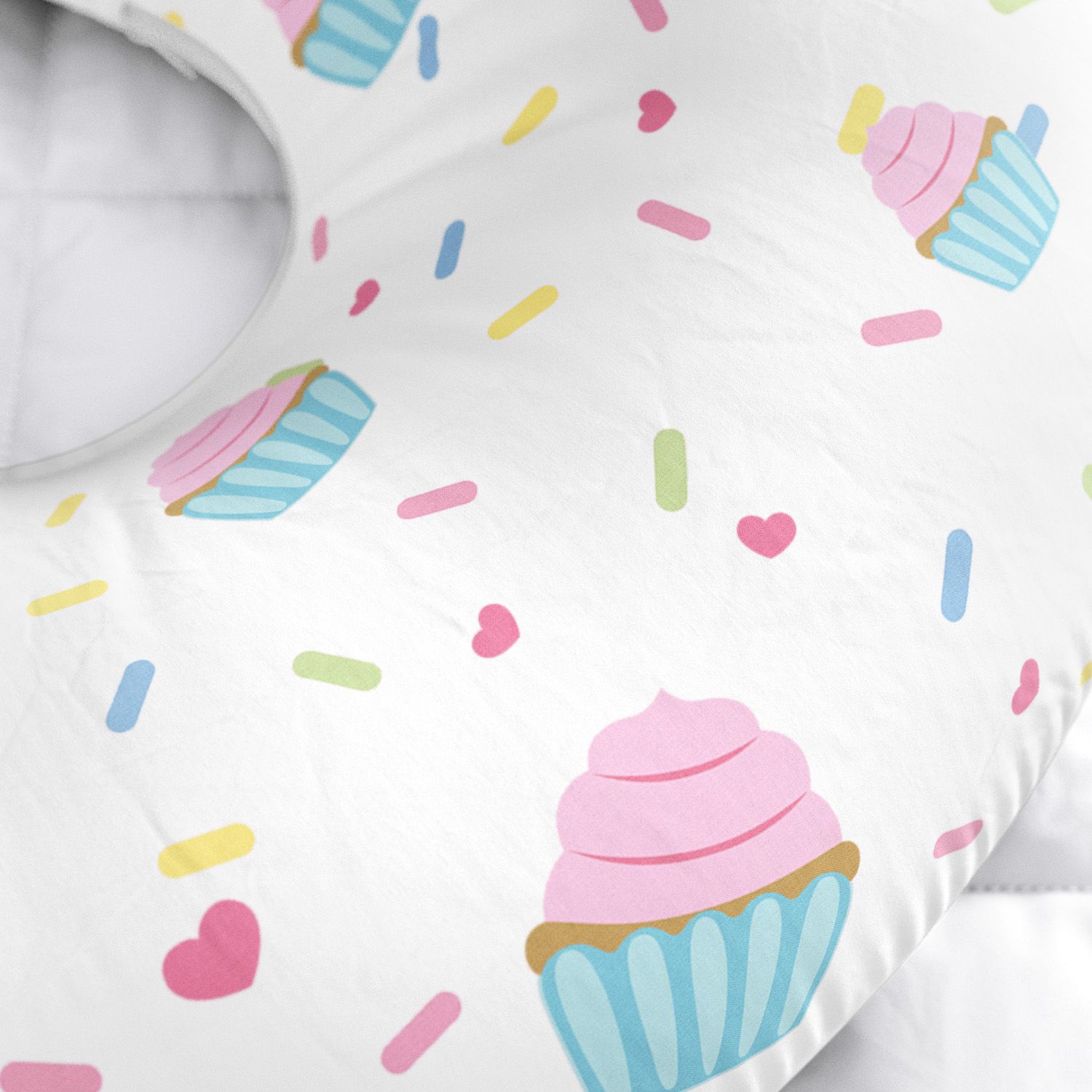 Almofada Amamentação Dupla Face Granulado Colorido