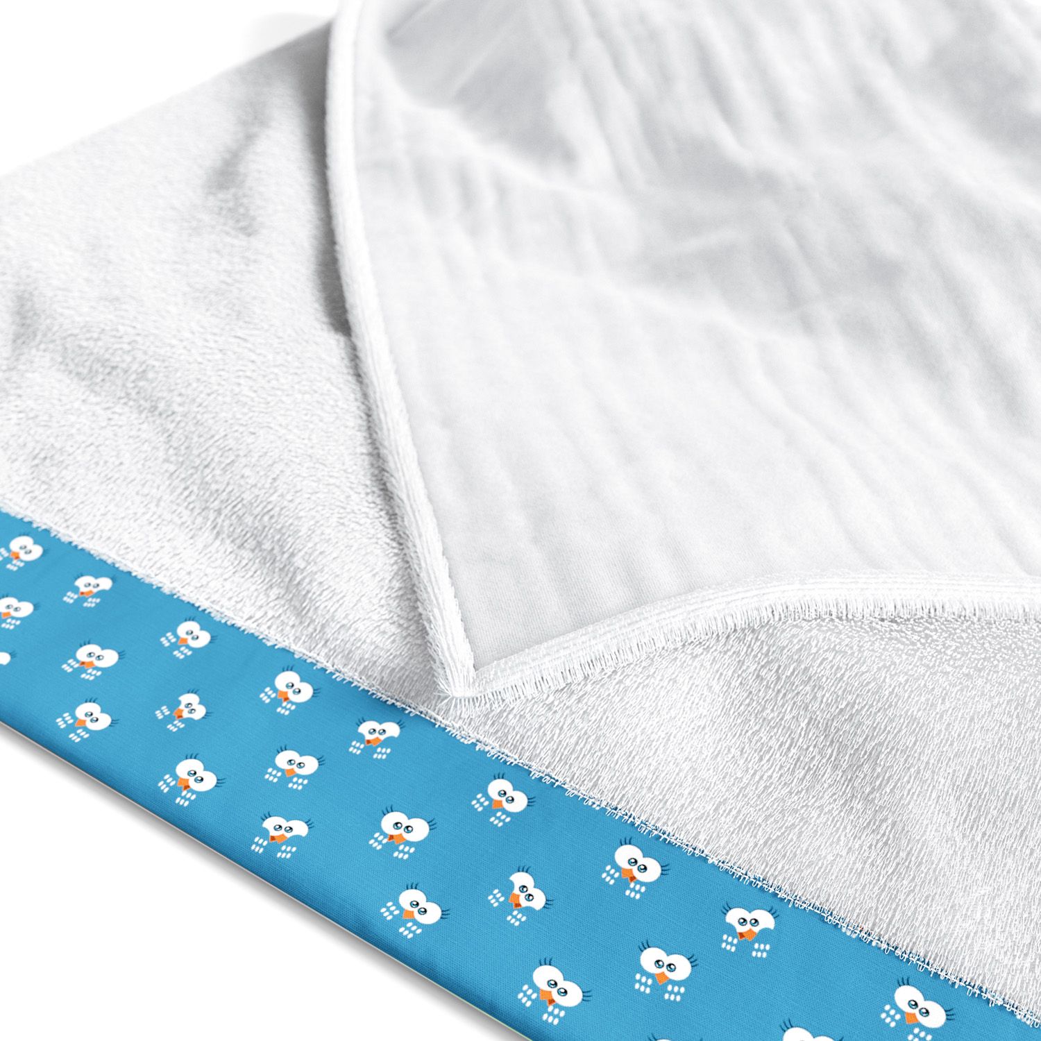 Toalha Fralda Galinha Pintadinha Olhinhos Mini 1,05M