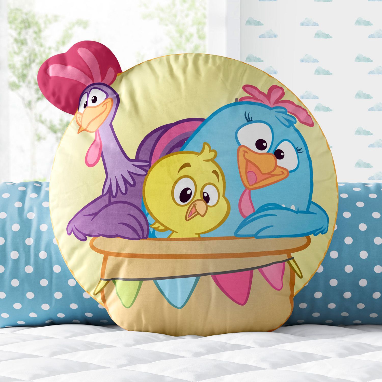 Kit Montessoriano Trança Galinha Pintadinha