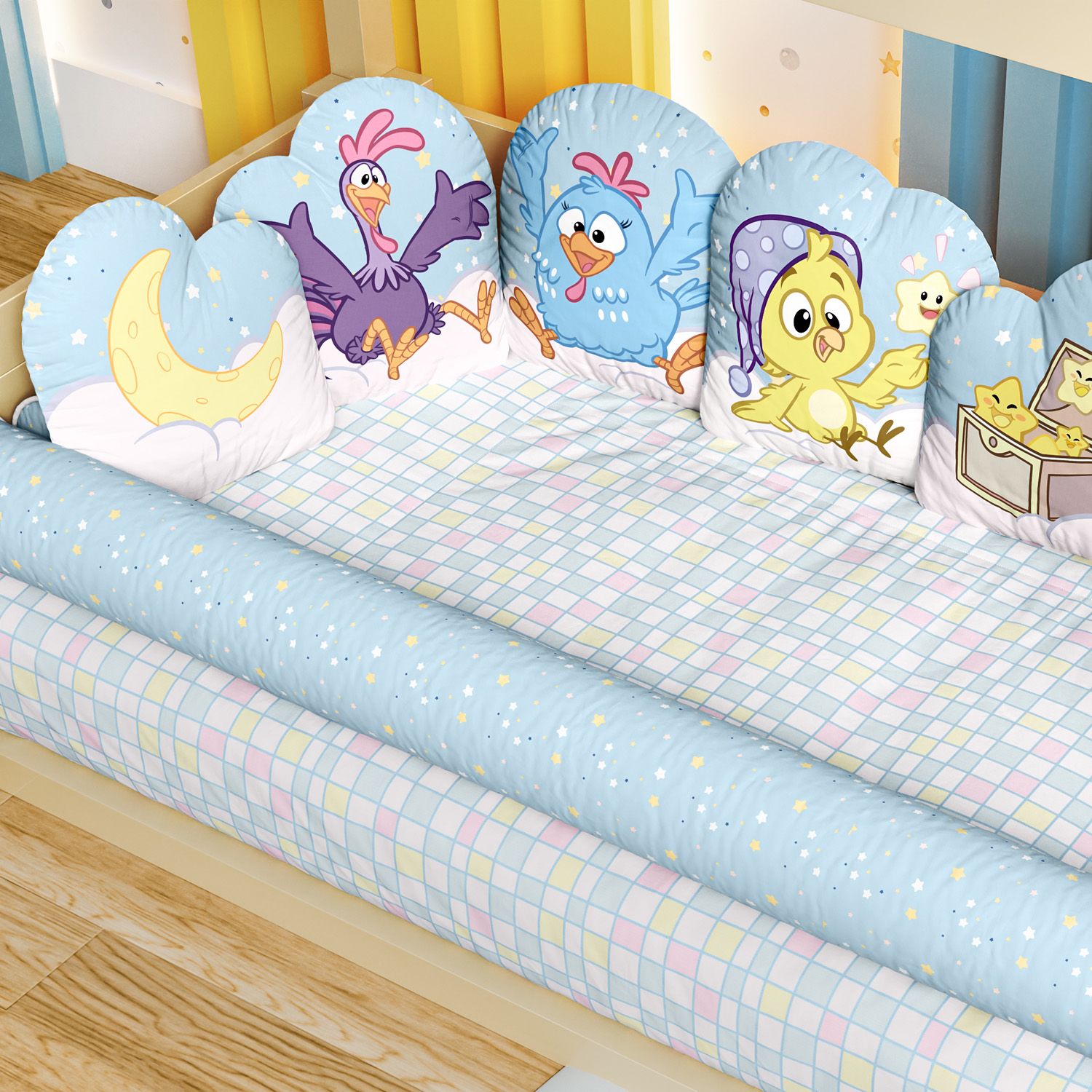 Kit Montessoriano Galinha Pintadinha Estrelinha