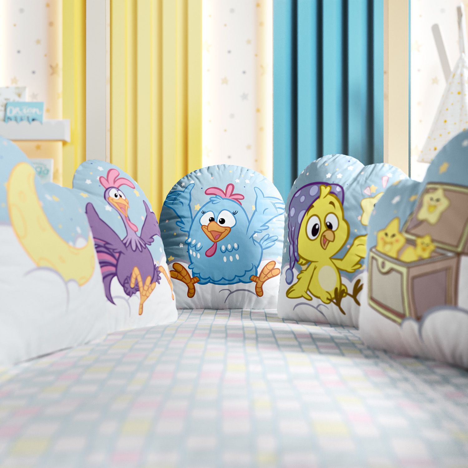 Kit Montessoriano Galinha Pintadinha Estrelinha