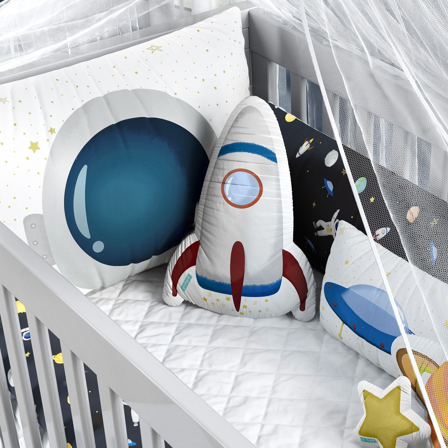 Kit Berço Astronauta