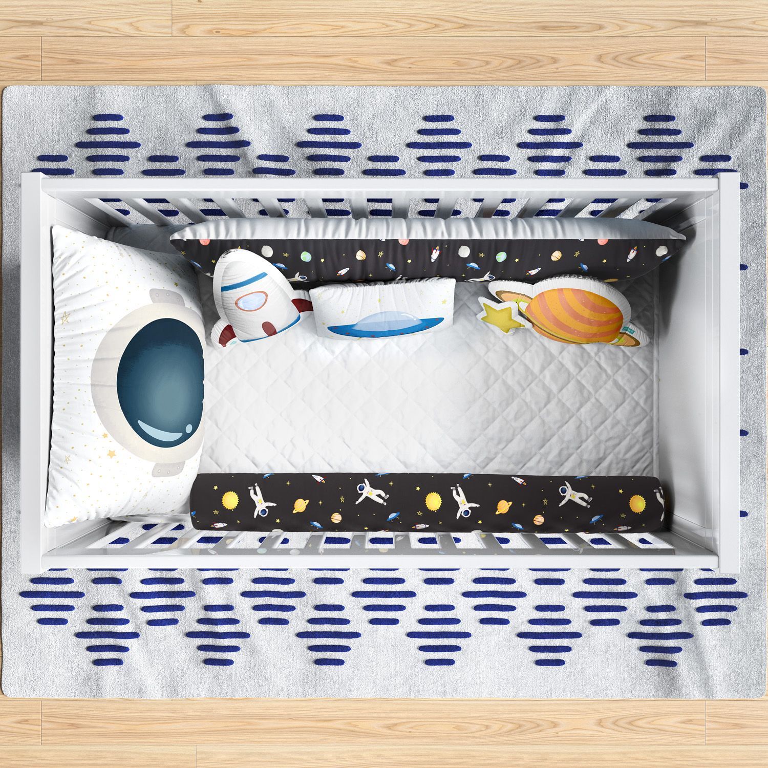 Kit Berço Astronauta