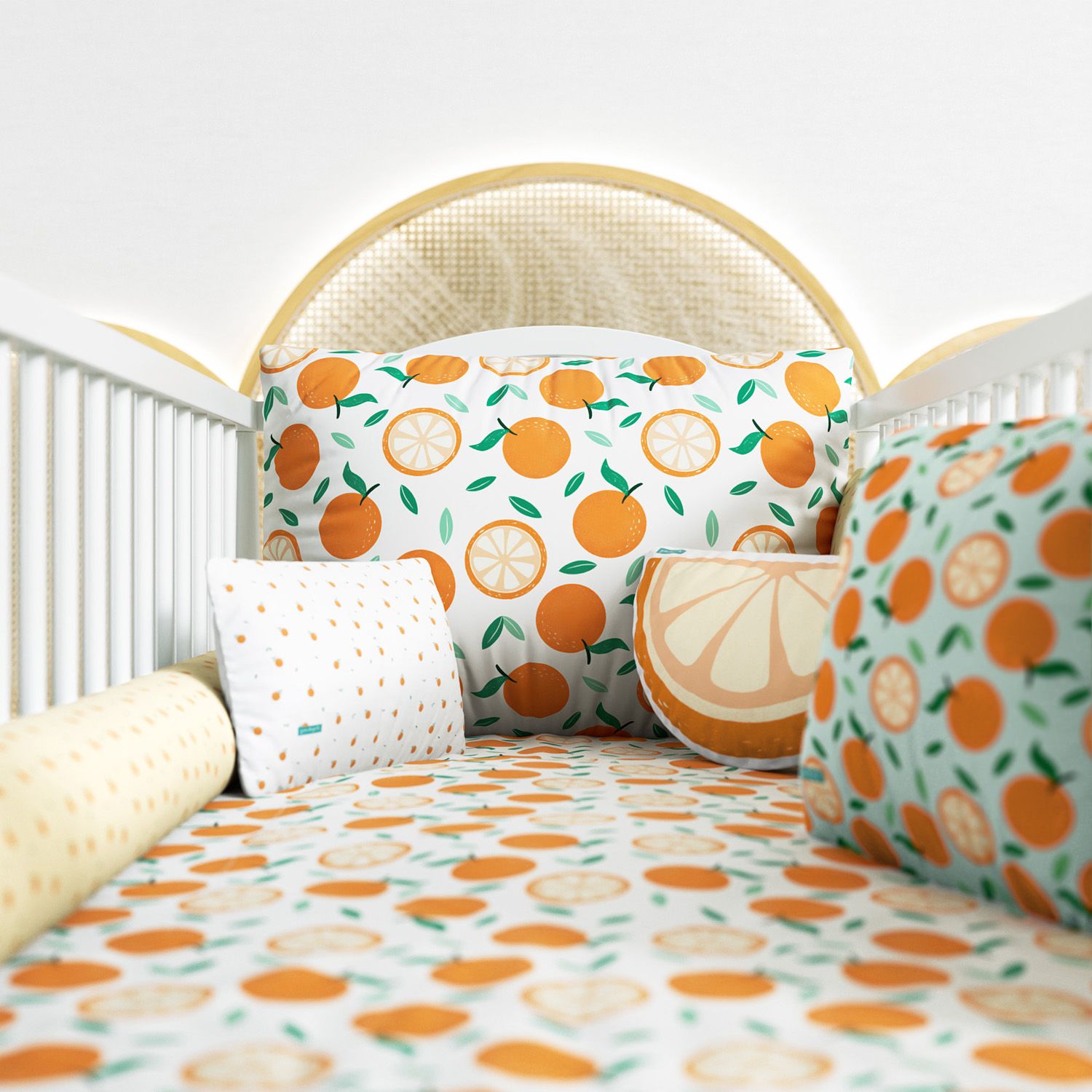 Kit Berço Laranjas