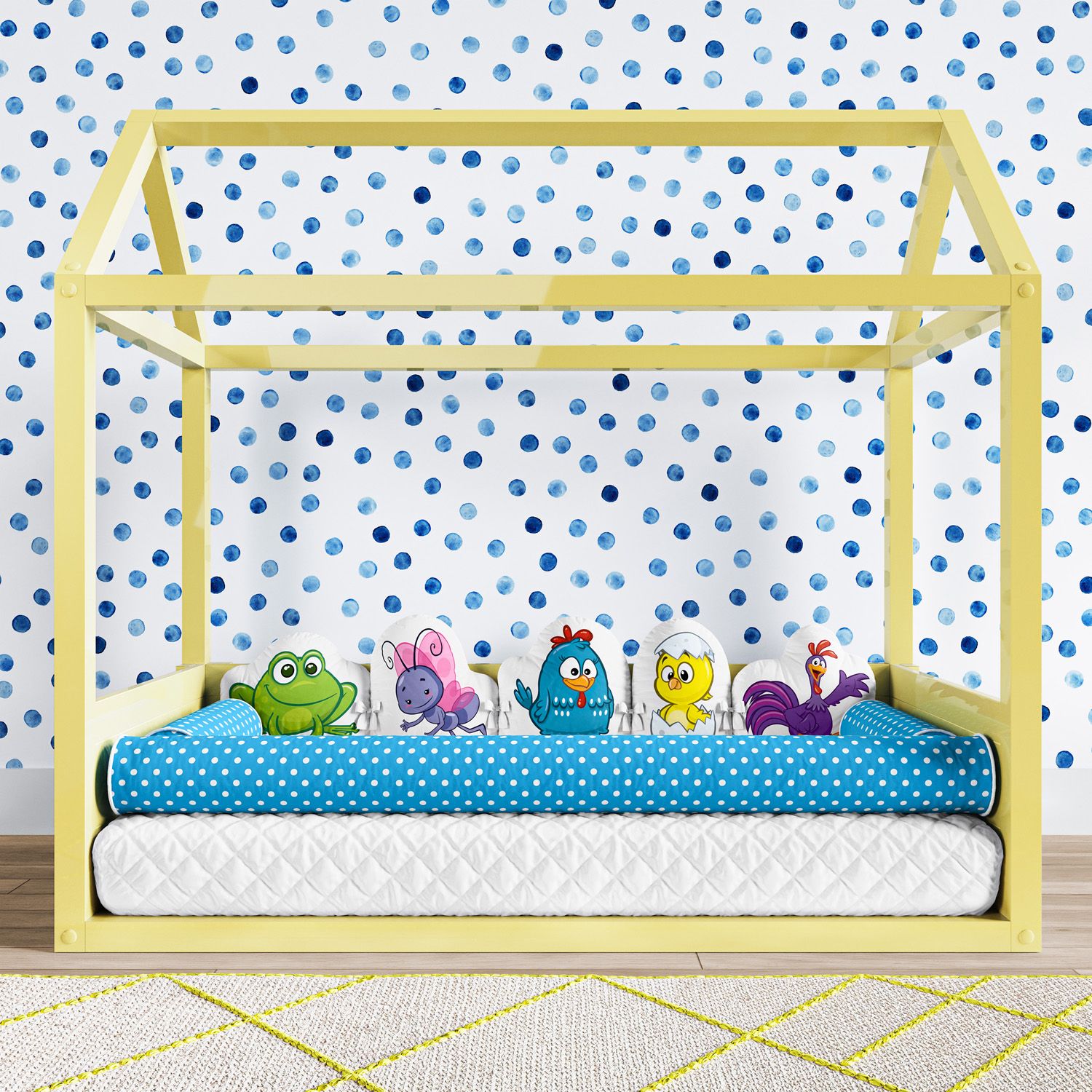 Kit Montessoriano Galinha Pintadinha