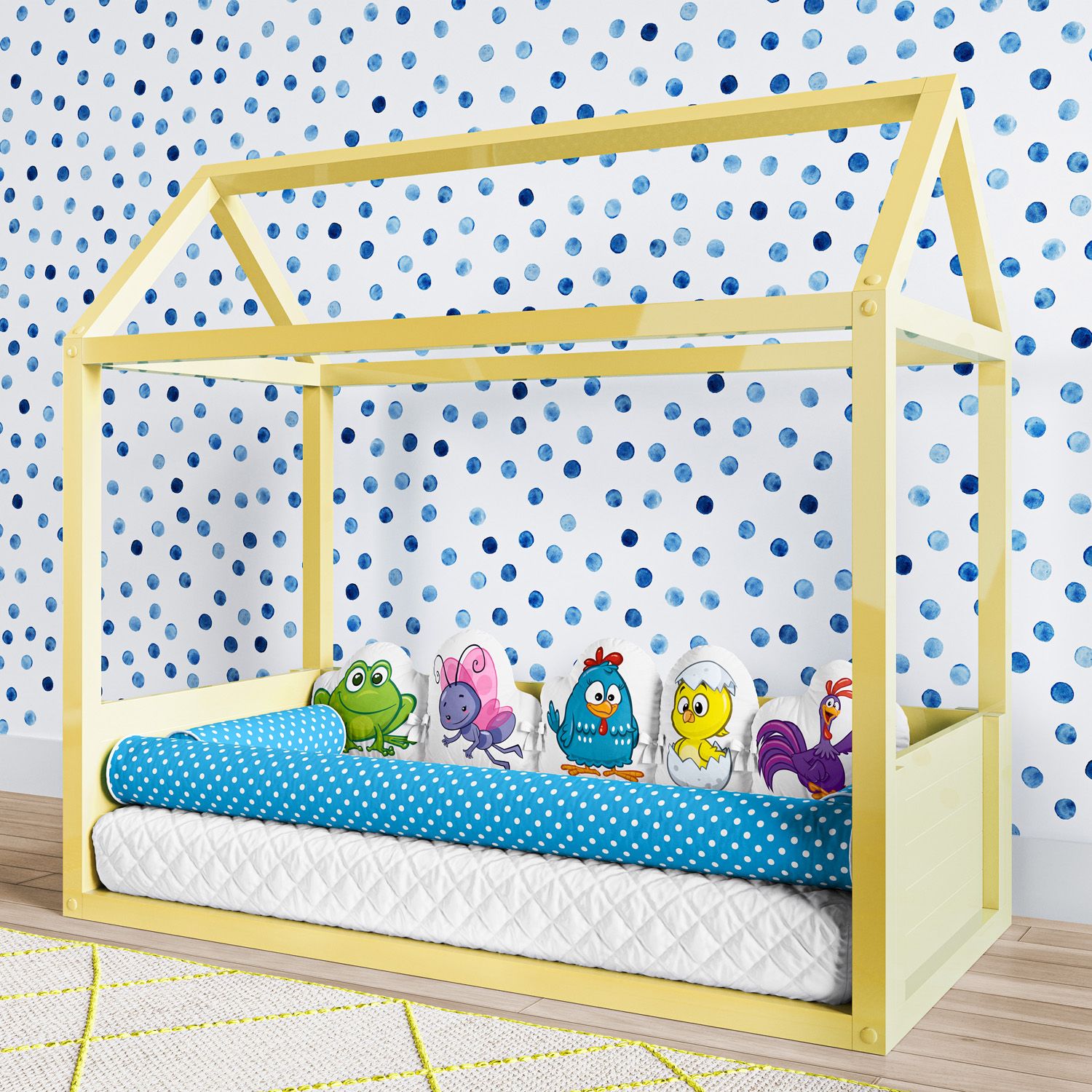 Kit Montessoriano Galinha Pintadinha