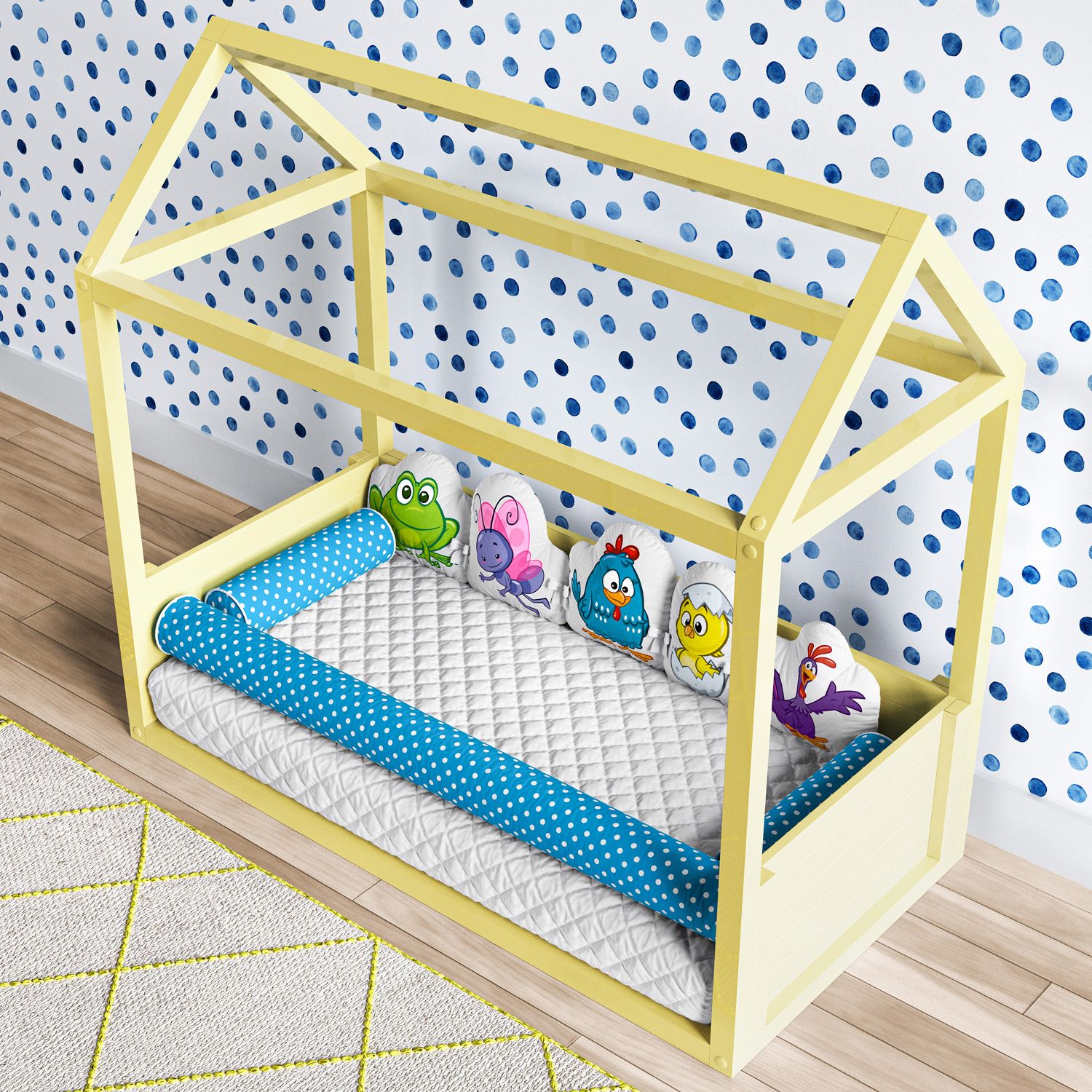 Kit Montessoriano Galinha Pintadinha