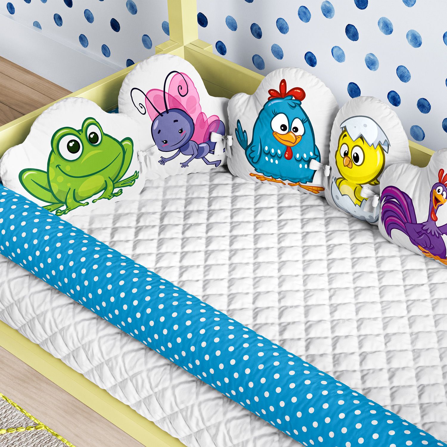 Kit Montessoriano Galinha Pintadinha