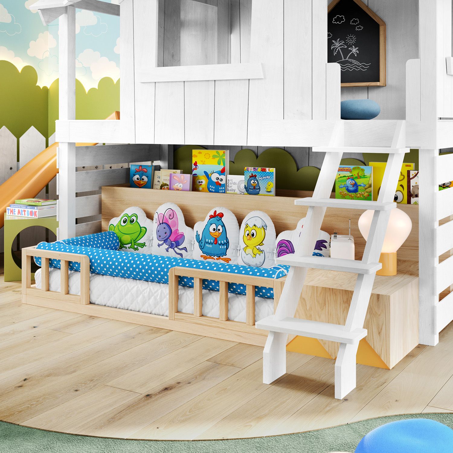 Kit Montessoriano Galinha Pintadinha