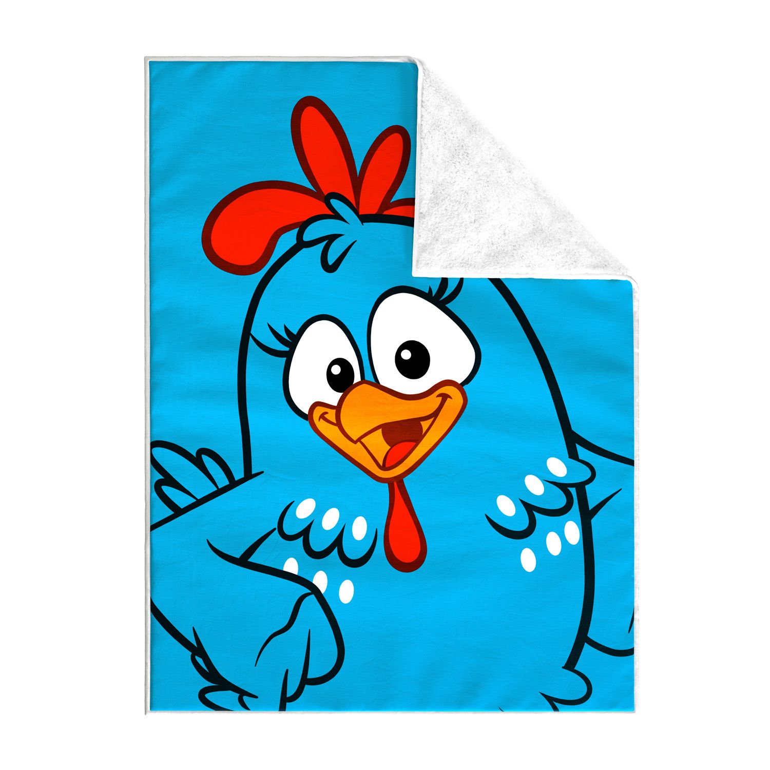 Manta Dupla Face com Soft Galinha Pintadinha 1M