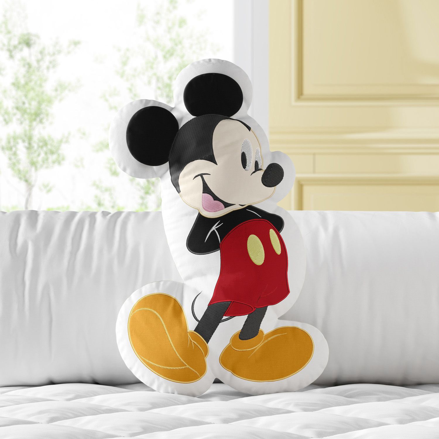 Almofada Amiguinho Mickey Mouse 37cm