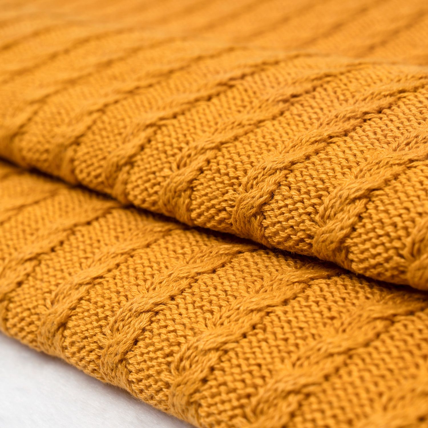 Saída Maternidade Tricot Listra Amarelo Mostarda e Marinho 03 Peças