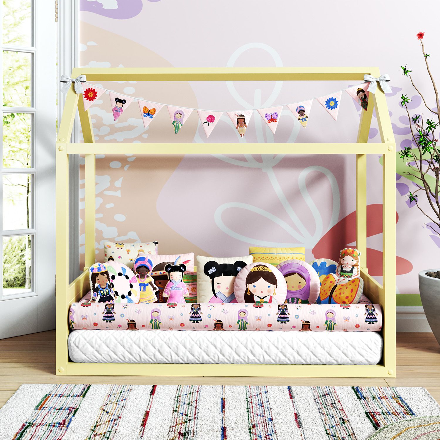 Kit Montessoriano Meninas do Mundo