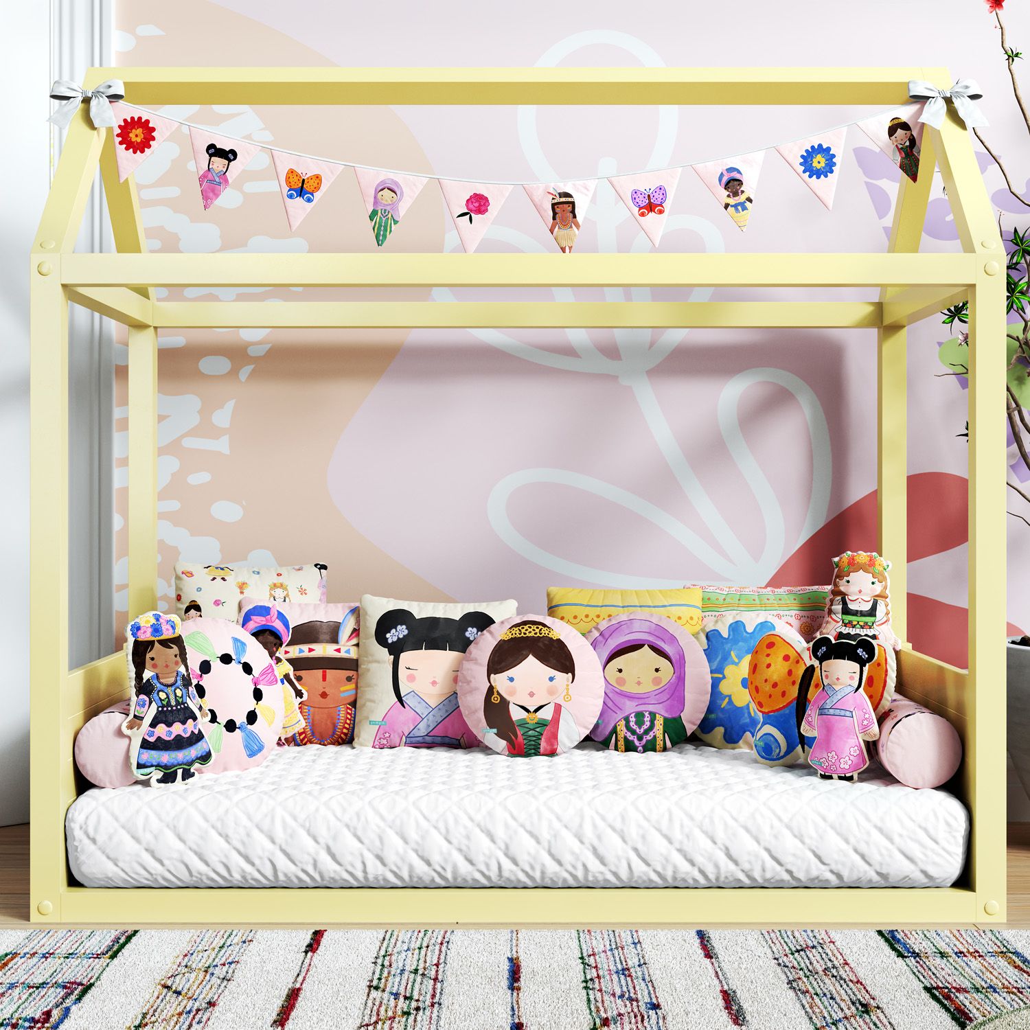 Kit Montessoriano Meninas do Mundo