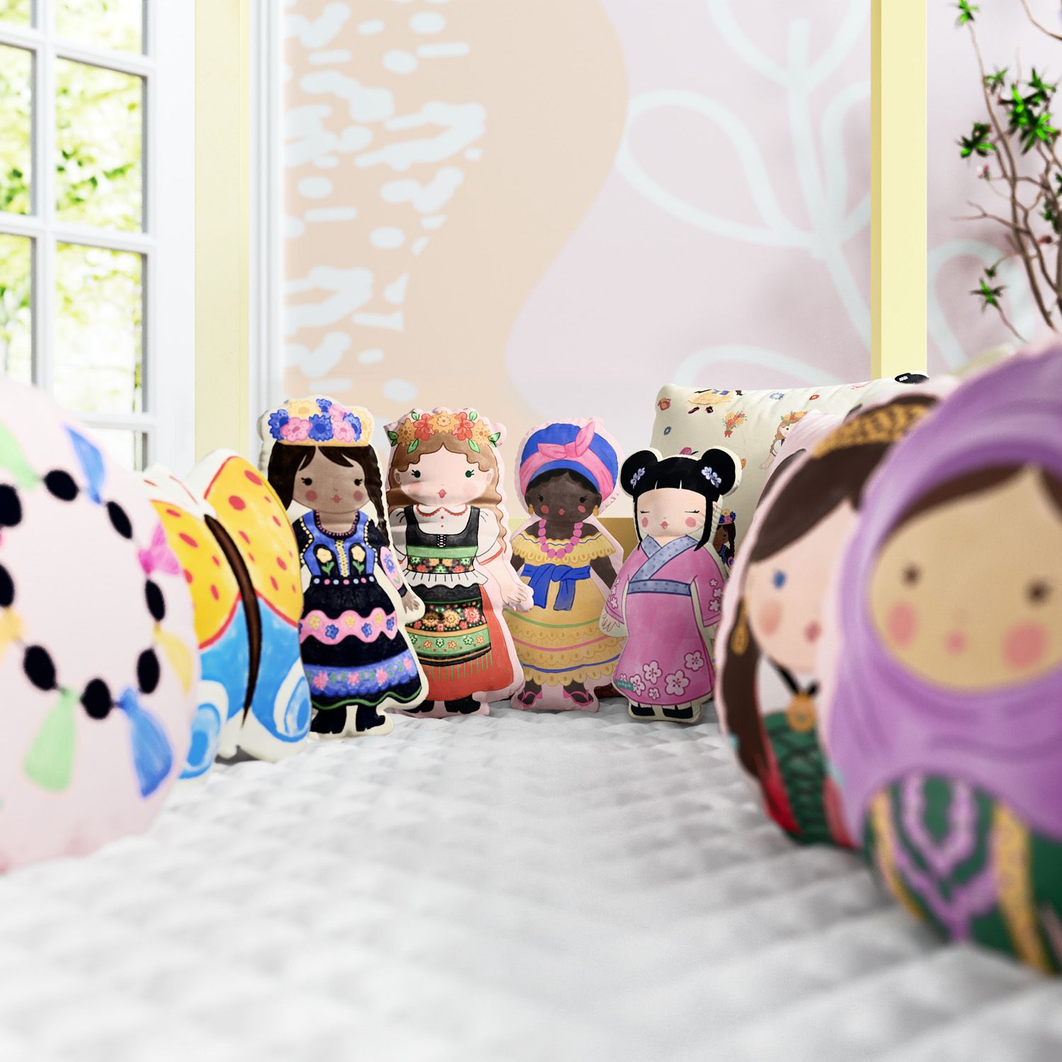 Kit Montessoriano Meninas do Mundo