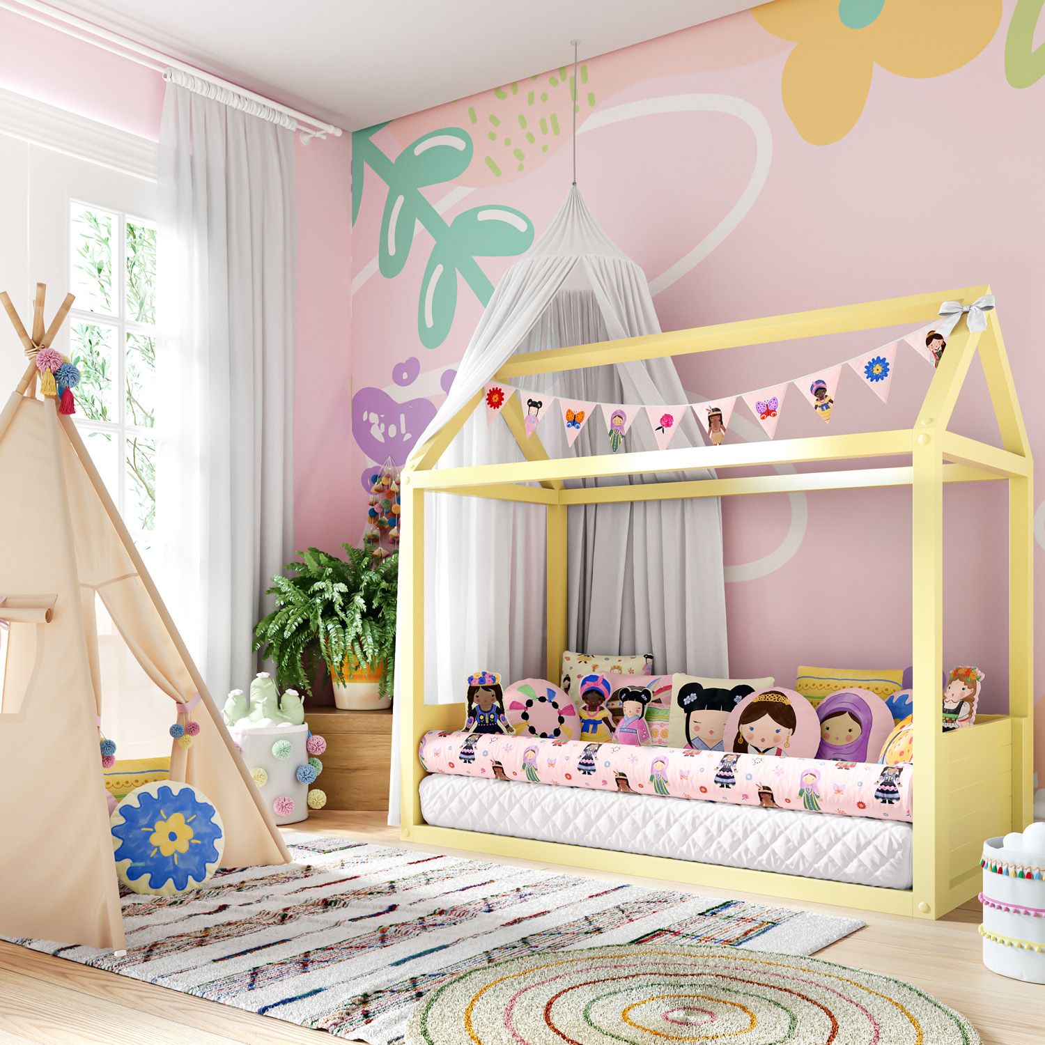 Kit Montessoriano Meninas do Mundo