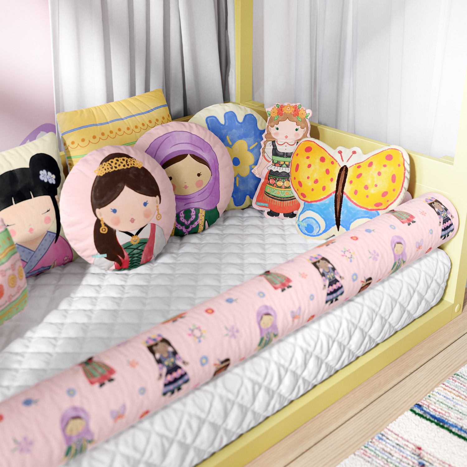 Kit Montessoriano Meninas do Mundo