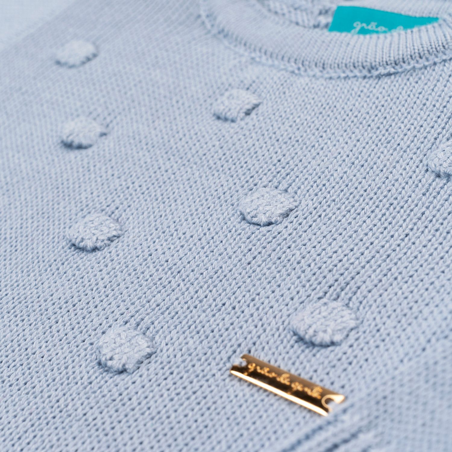 Saída Maternidade Tricot Bolinha Vermelho 02 Peças