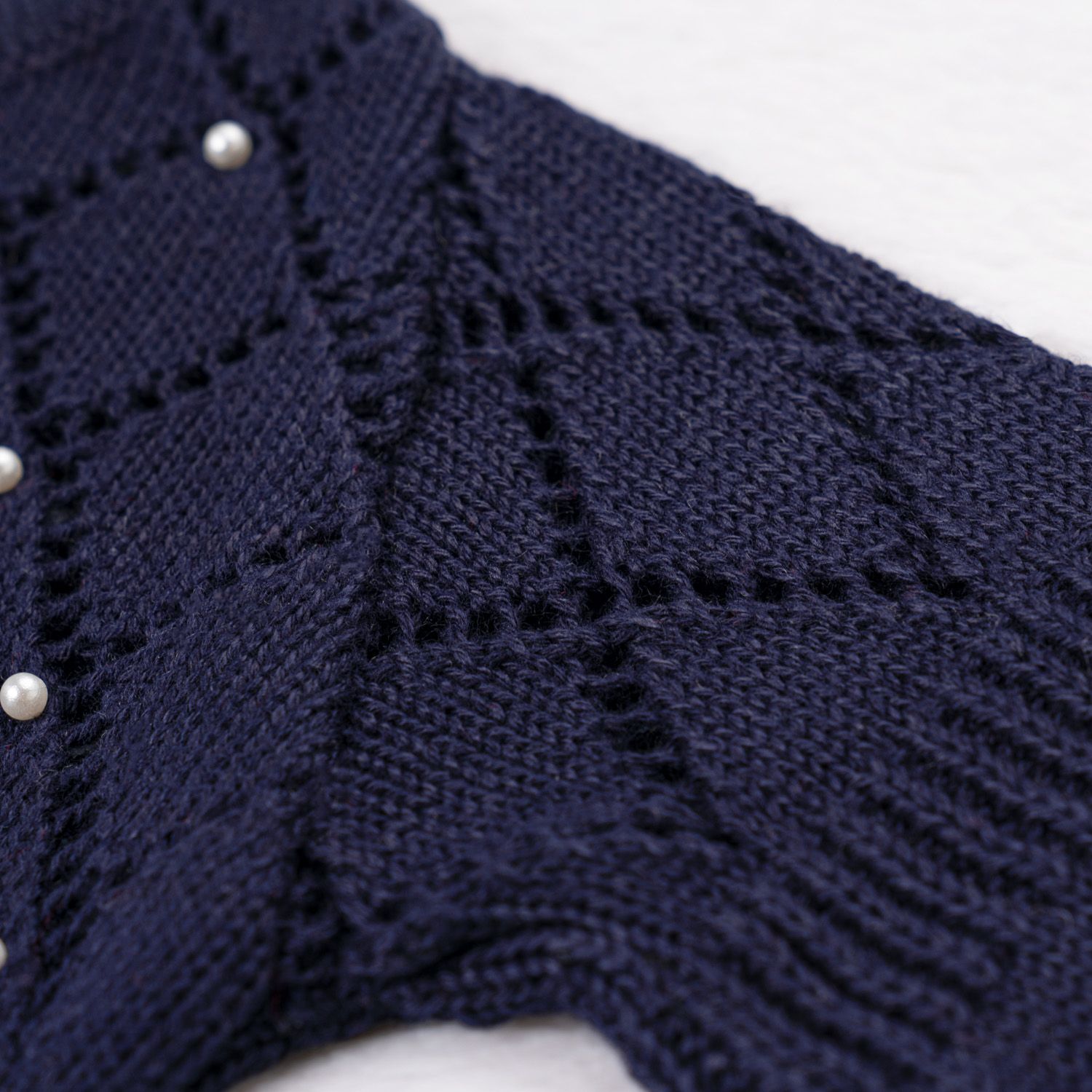 Saída Maternidade Tricot Pérola Duquesa Vermelho 02 Peças