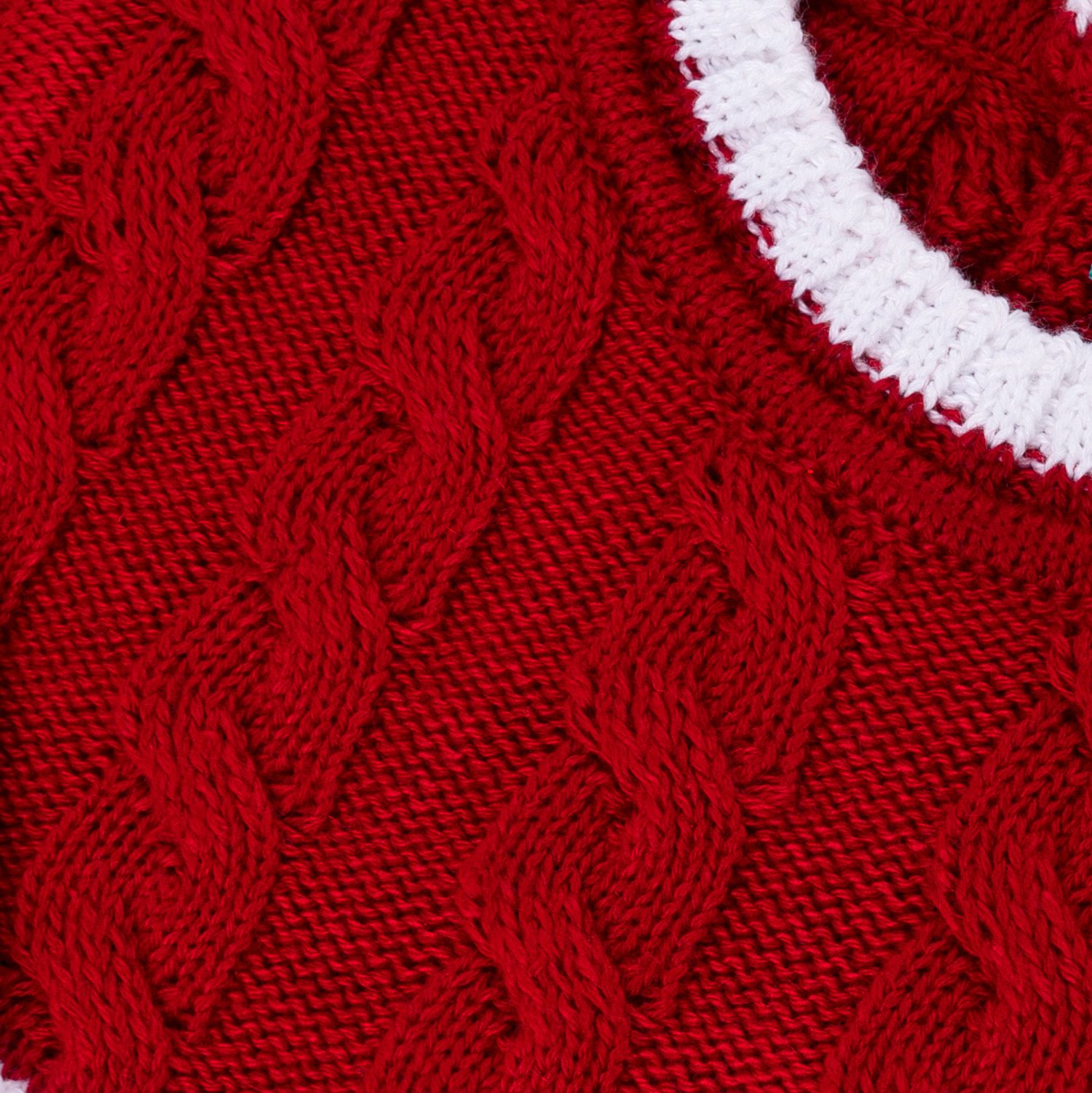 Saída Maternidade Tricot Trança Lacinho Azul e Rosa 02 Peças