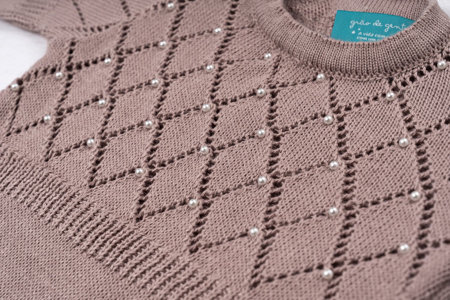 Macacão Tricot Pérola Duquesa Vermelho